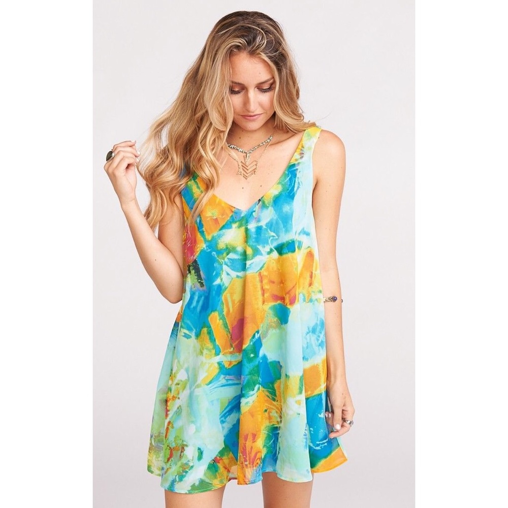 Show Me Your MuMu Samantha Tank Dress Tropical